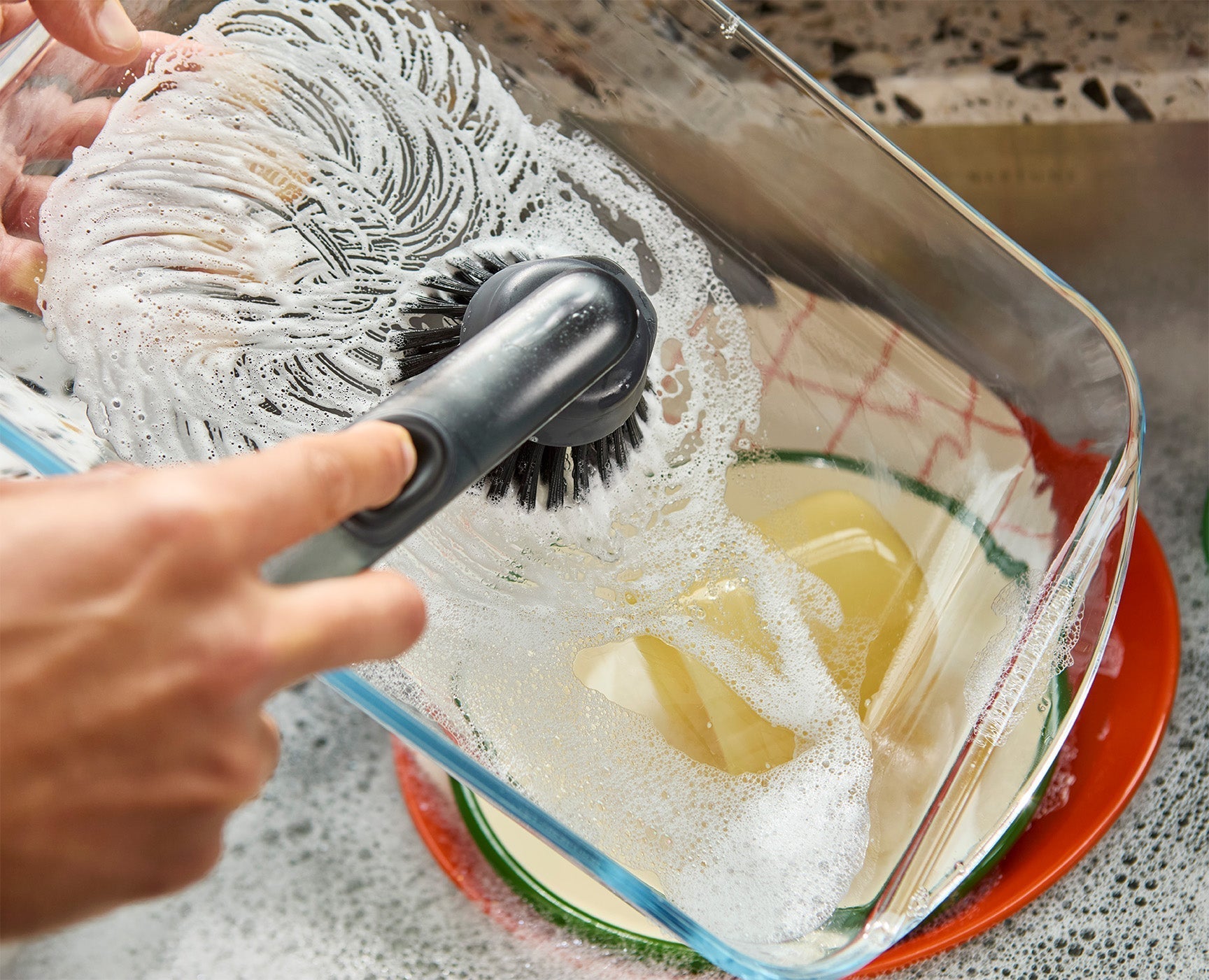[lifestyle] SinkTech Soap Dispensing Washing-Up Brush with Replacement Head