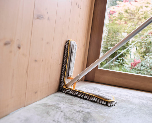 [hidden] [lifestyle] CleanTech™ Adjustable Floor Duster with Replacement Pad