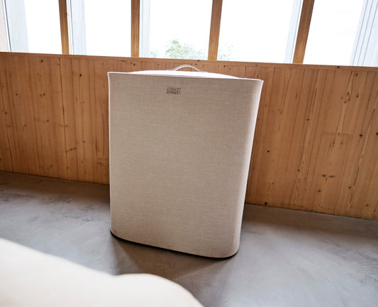 [hidden] [lifestyle] Tota 2 90L Pale Mushroom Laundry Separation Basket