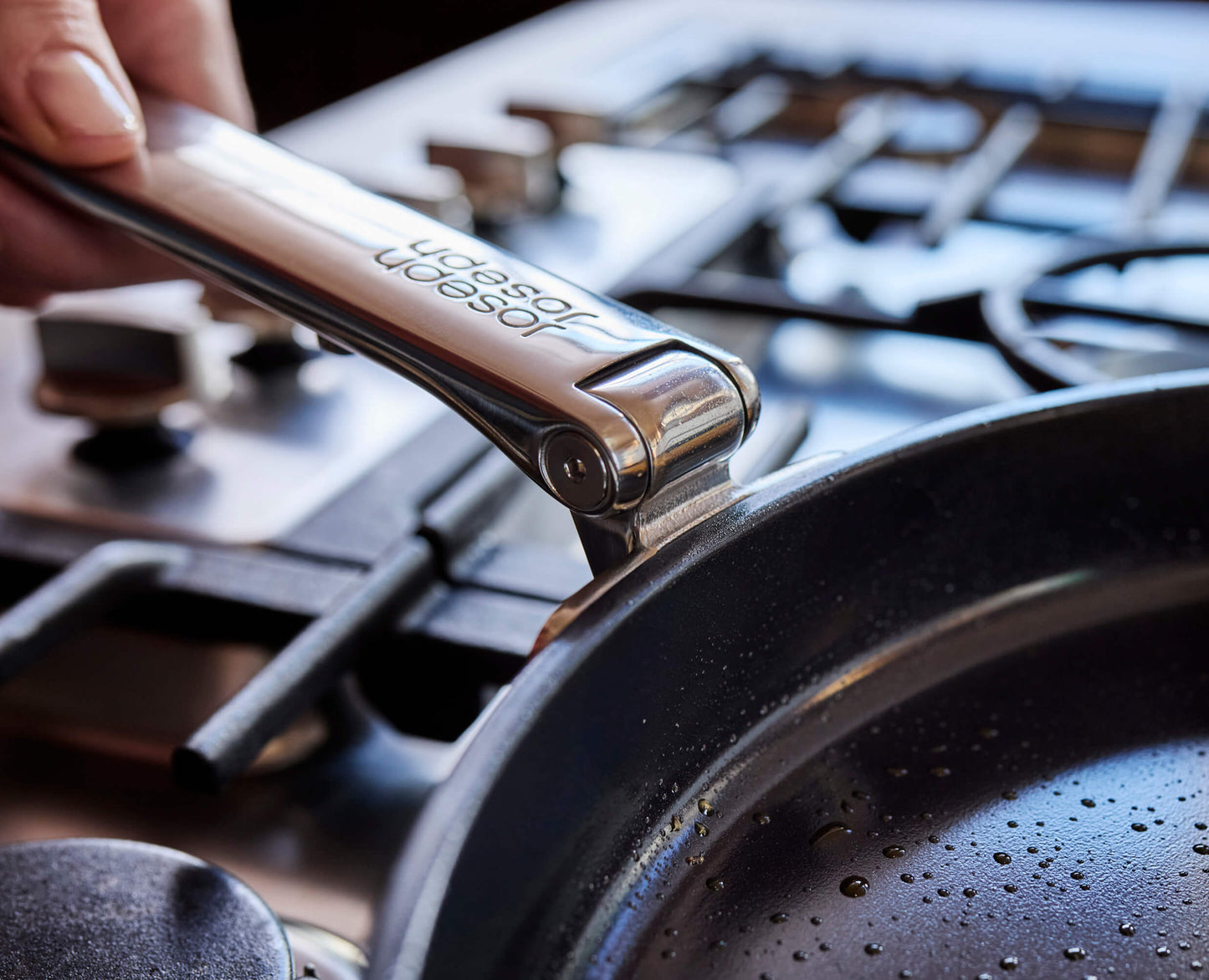 [half-width] Space Steel Folding Handle Non-Stick 24cm Frying Pan