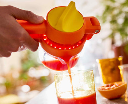 [half-width] JuiceMax™ Plus Dual-Action Orange Citrus Press with Measuring Cup