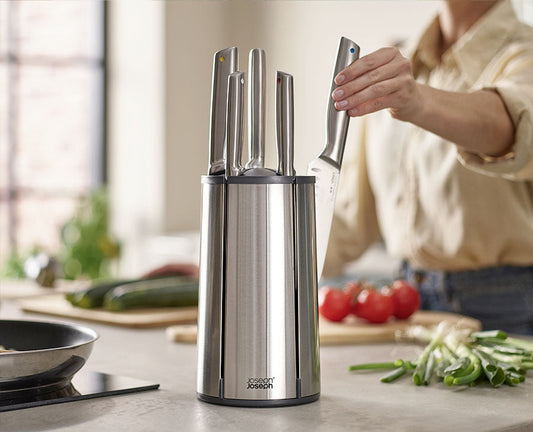 [hidden] [lifestyle] Elevate™ Steel Knives Carousel 5-piece Set - 10546 - Image 2