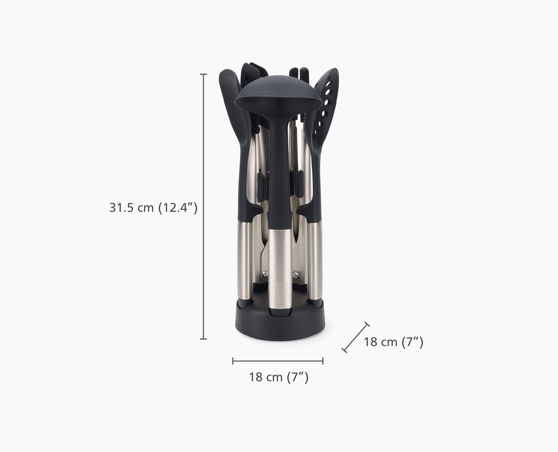 [half-width] Elevate™ Fusion 5-piece Utensil Set with Compact Stand - 10568 - Image 9