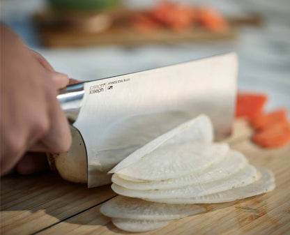 [half-width] Elevate™ Fusion 5-piece Knife & Scissor Set with Beechwood Block - 10577 - Image 4