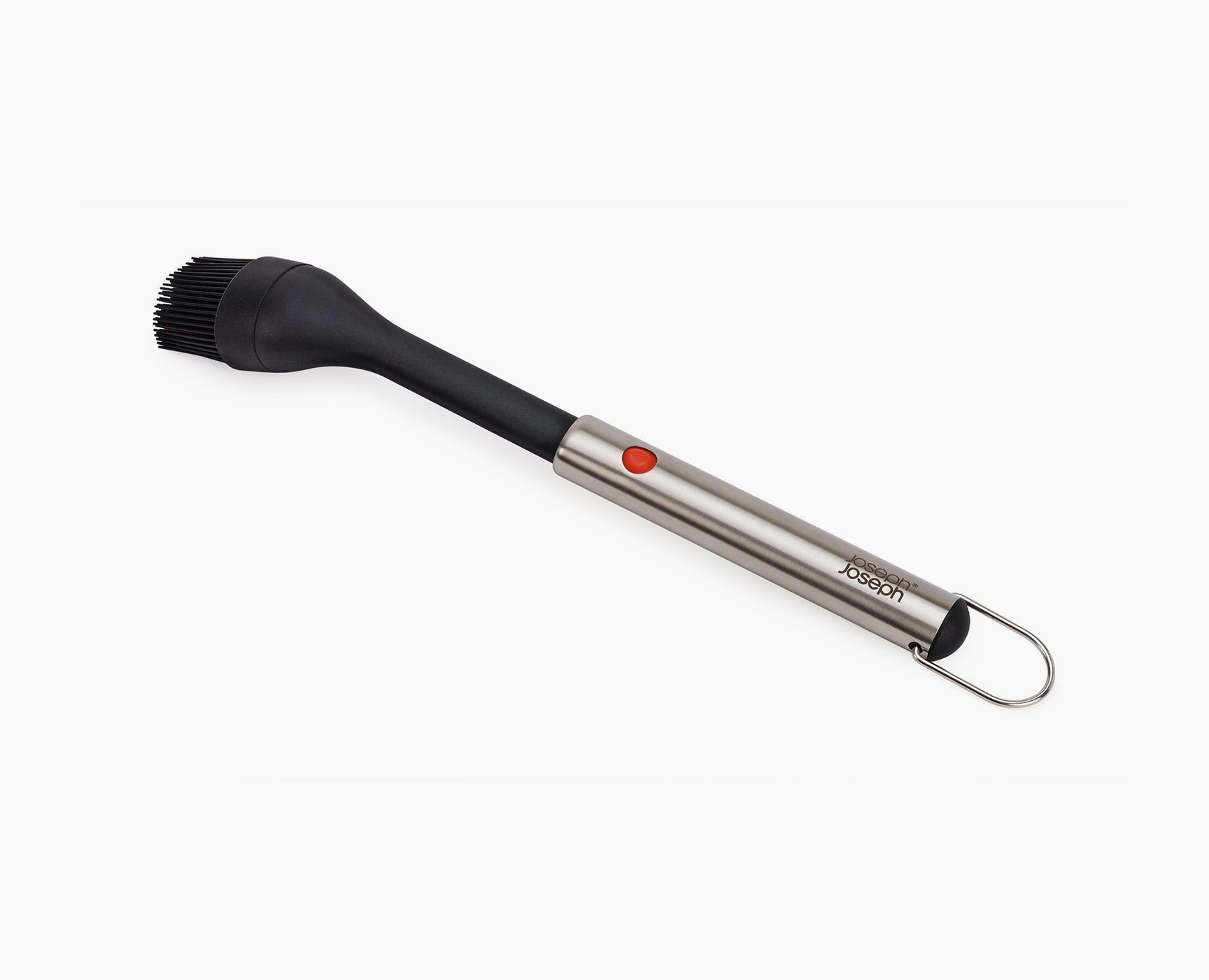 [hidden] GrillOut Black BBQ Silicone Basting Brush with Extending Handle