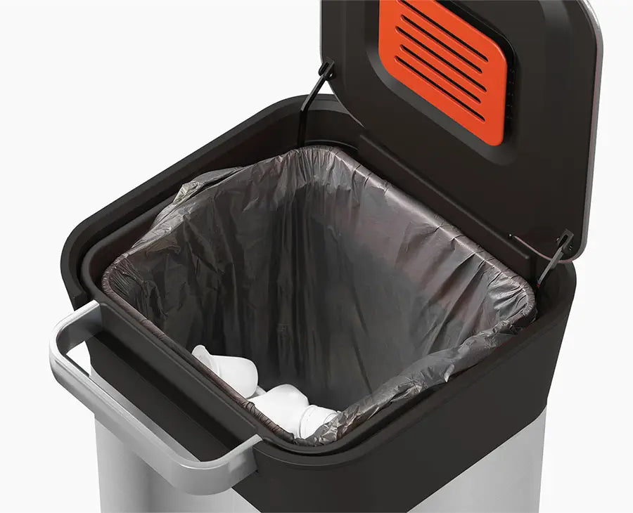[half-width] IW5 40L Grey Recycled Bin Liners - 4 pack - Image 5