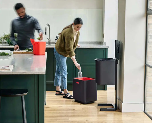 [hidden] [lifestyle] Totem Max 60L Waste & Recycling Bin - 30106 - Image 2