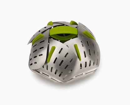 [hidden] Bloom Steel Folding Steamer Basket - 45033 - Image 1