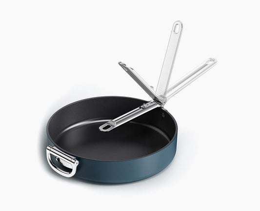 [hidden] Space™ 30cm Non-stick Blue Frying Pan - 45043 - Image 1
