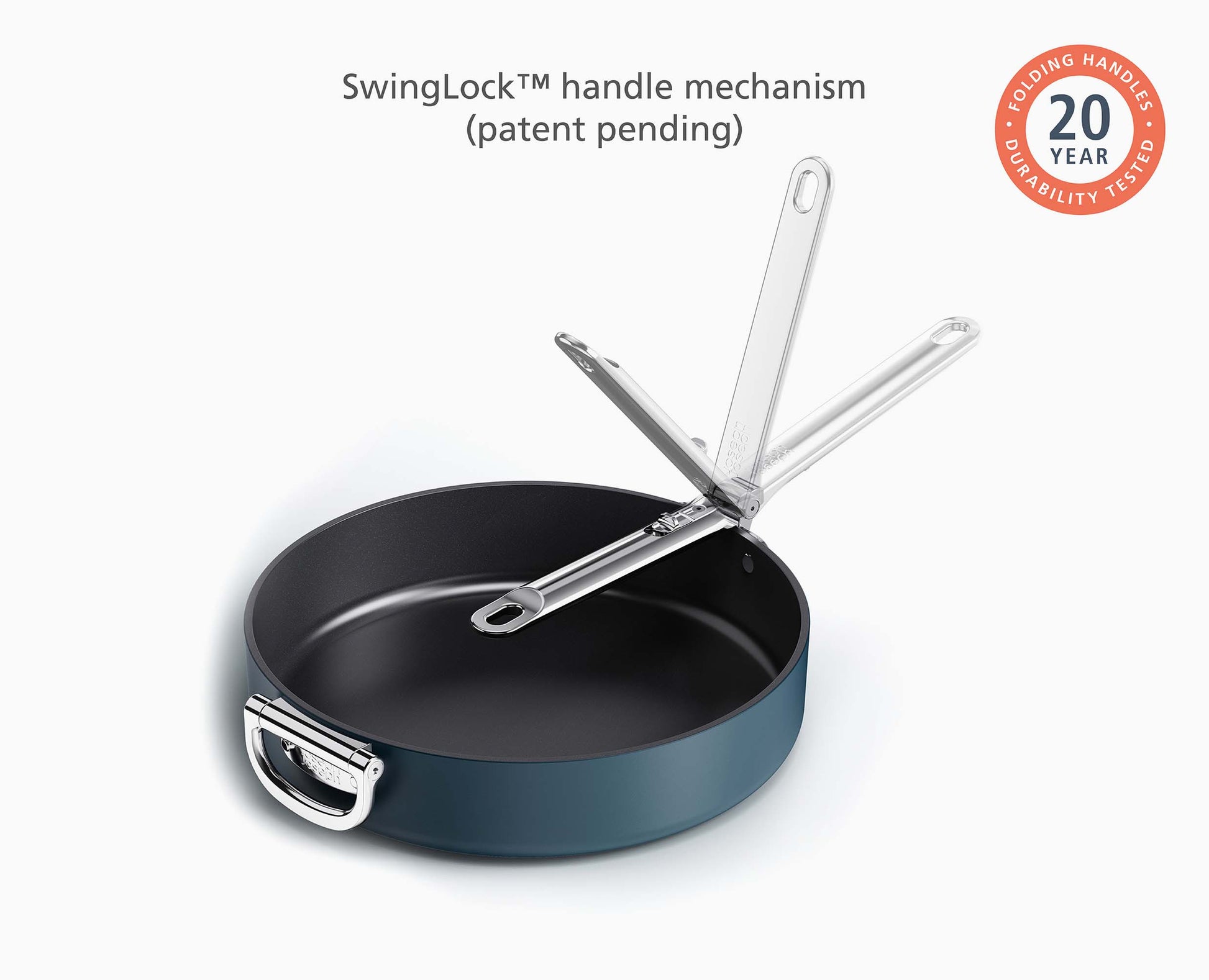 [half-width] Space™ 30cm Non-stick Blue Frying Pan - 45043 - Image 6