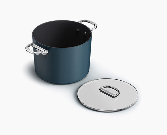 [hidden] Space™ 25cm Non-stick Stock Pot & Lid - 45045 - Image 1