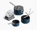 [hidden] Space™ Non-stick 3-piece Saucepan Set - 45049 - Image 1