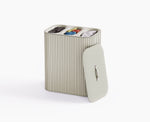 [hidden] Tota Trio Luxe 90L Ecru Laundry Separation Basket