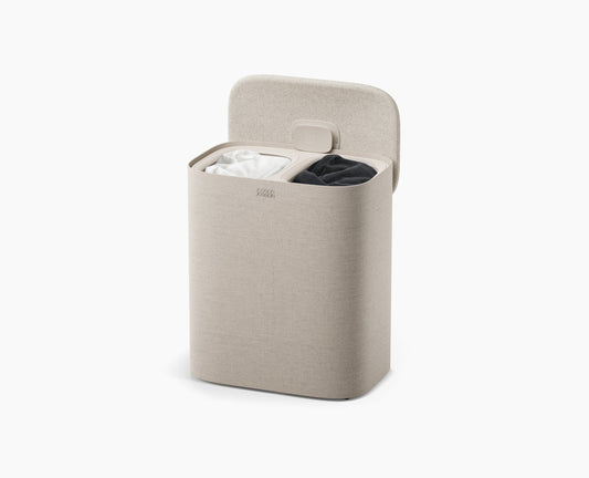 [hidden] Tota 2 90L Pale Mushroom Laundry Separation Basket
