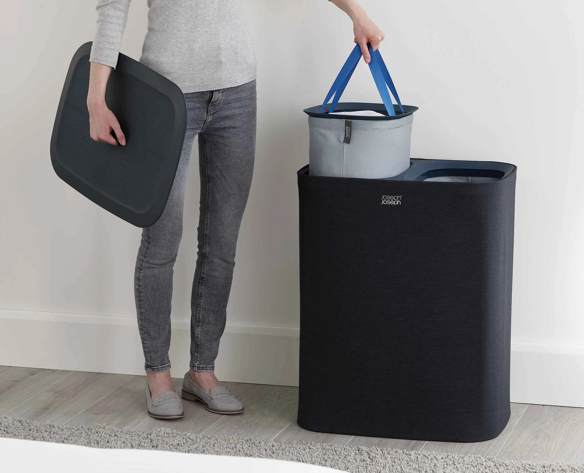 [half-width] Tota 90L Laundry Separation Basket - 50004 - Image 5