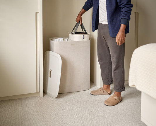 [hidden] [lifestyle] Tota 90L Laundry Separation Basket - 50020 - Image 2
