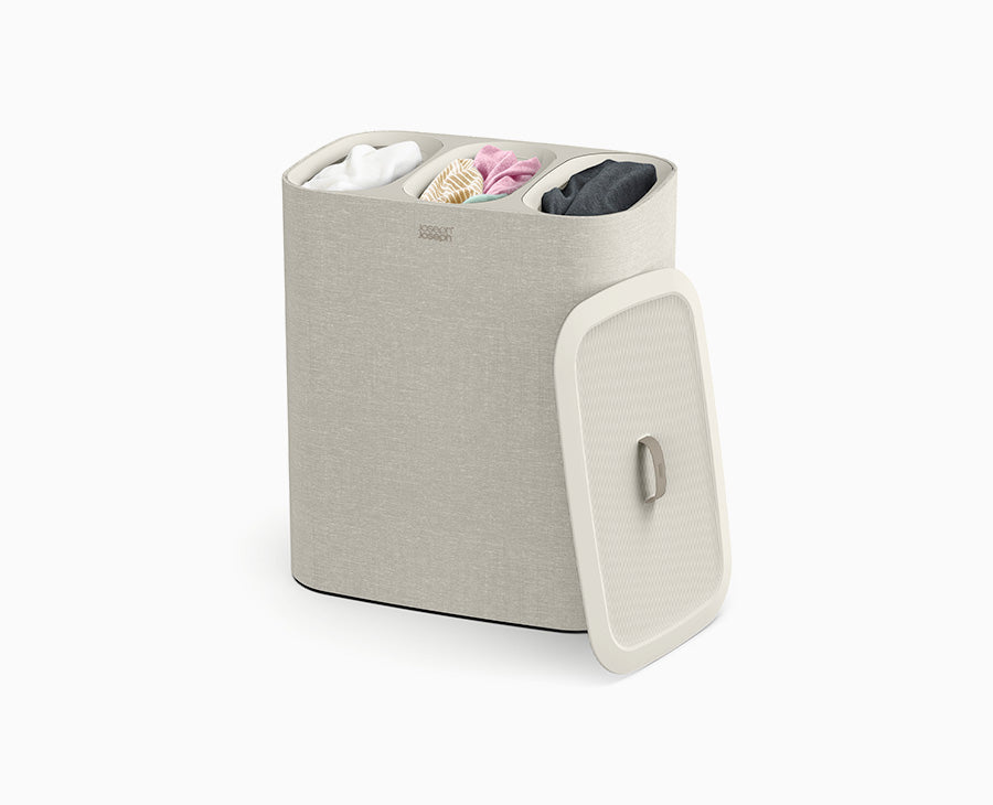 [hidden] Tota Trio 90L Laundry Separation Basket - 50021 - Image 1