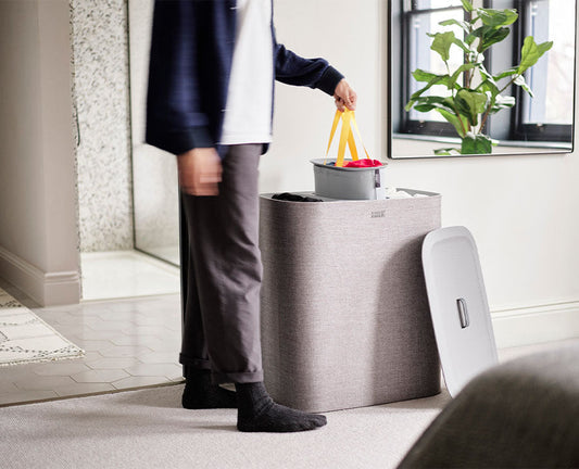 [hidden] [lifestyle] Tota Trio 90L Laundry Separation Basket - 50024 - Image 2