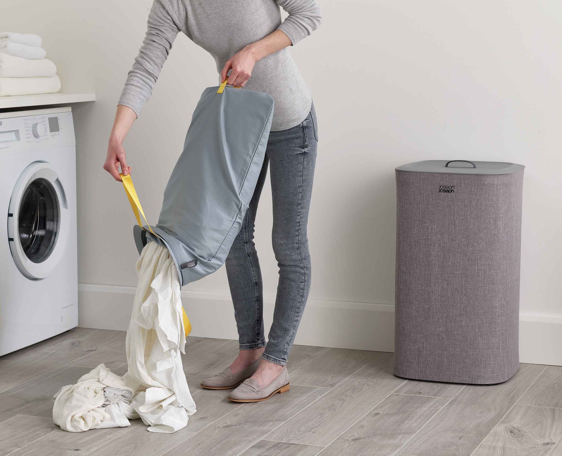 [half-width] 2-piece Laundry Basket Set - 50033 - Image 5