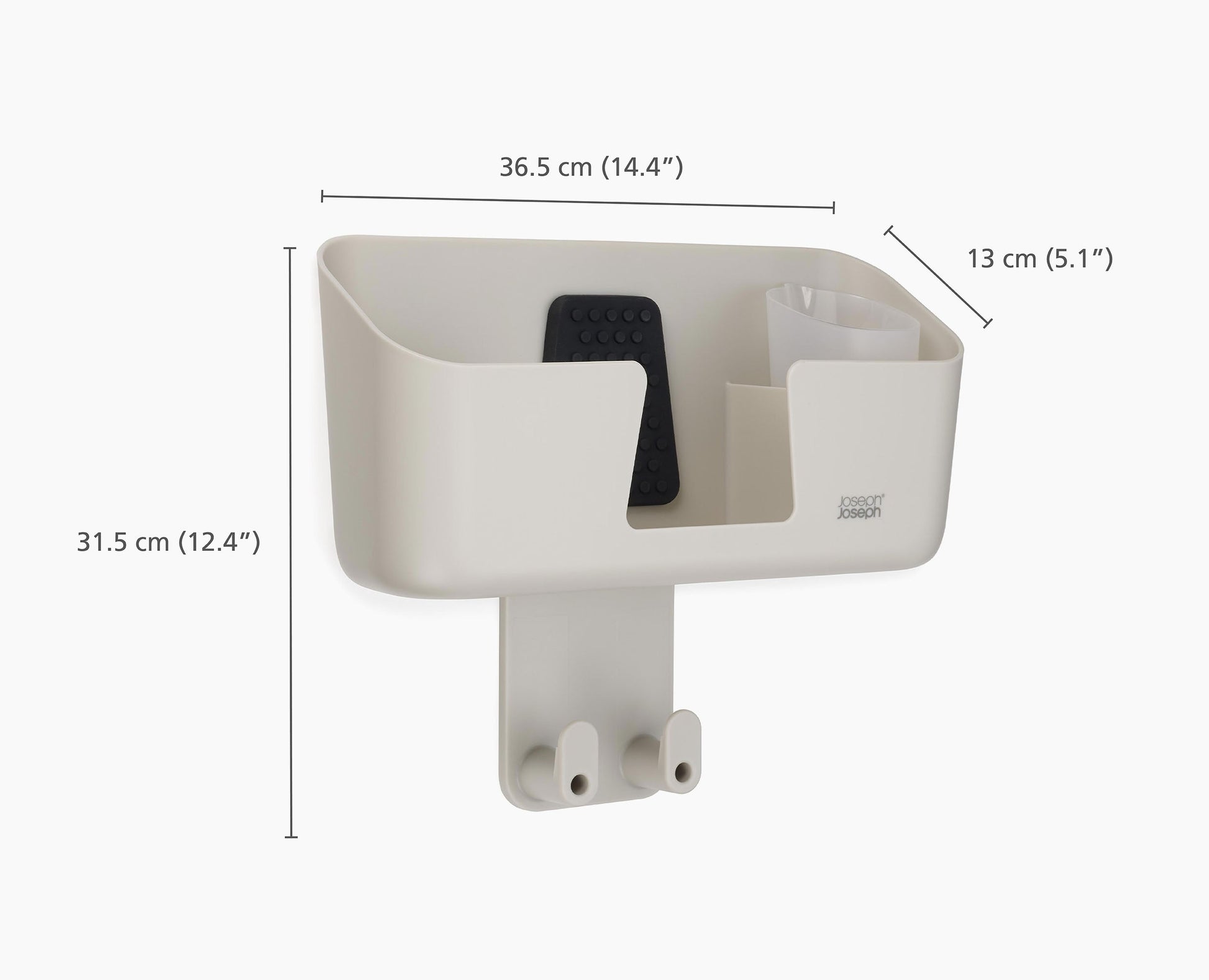 [half-width] IronHub™ Wall-mounted Iron Storage Caddy - 50043 - DIMS