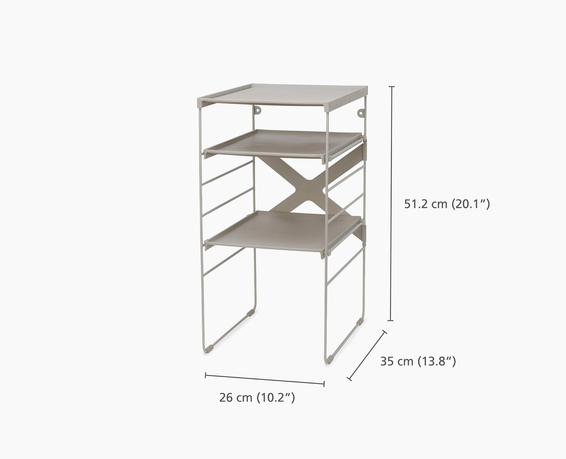 [half-width] Level™ Adjustable Shoe Rack - 55008 - DIMS