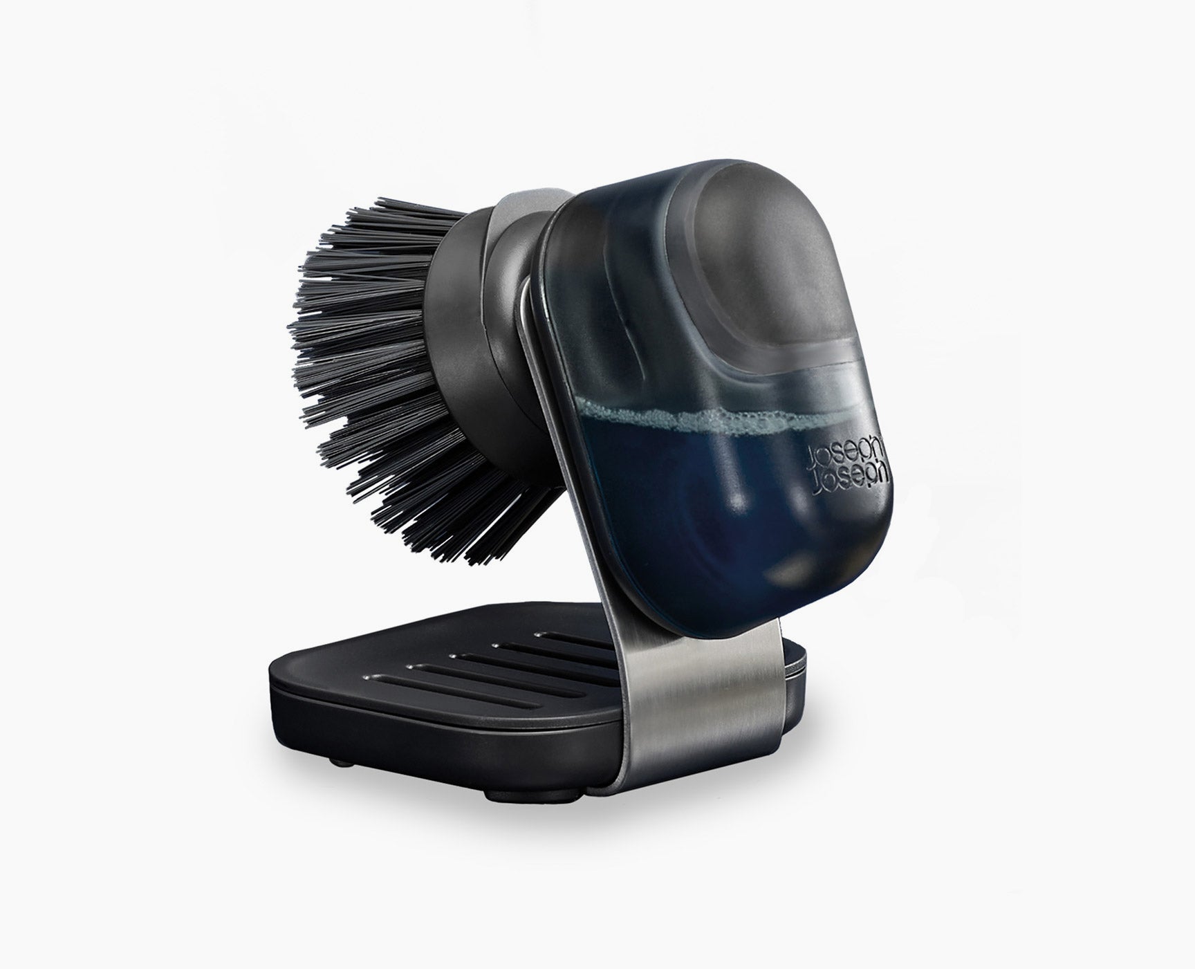 [hidden] SinkTech Compact Soap Dispensing Washing-Up Brush with Steel Stand