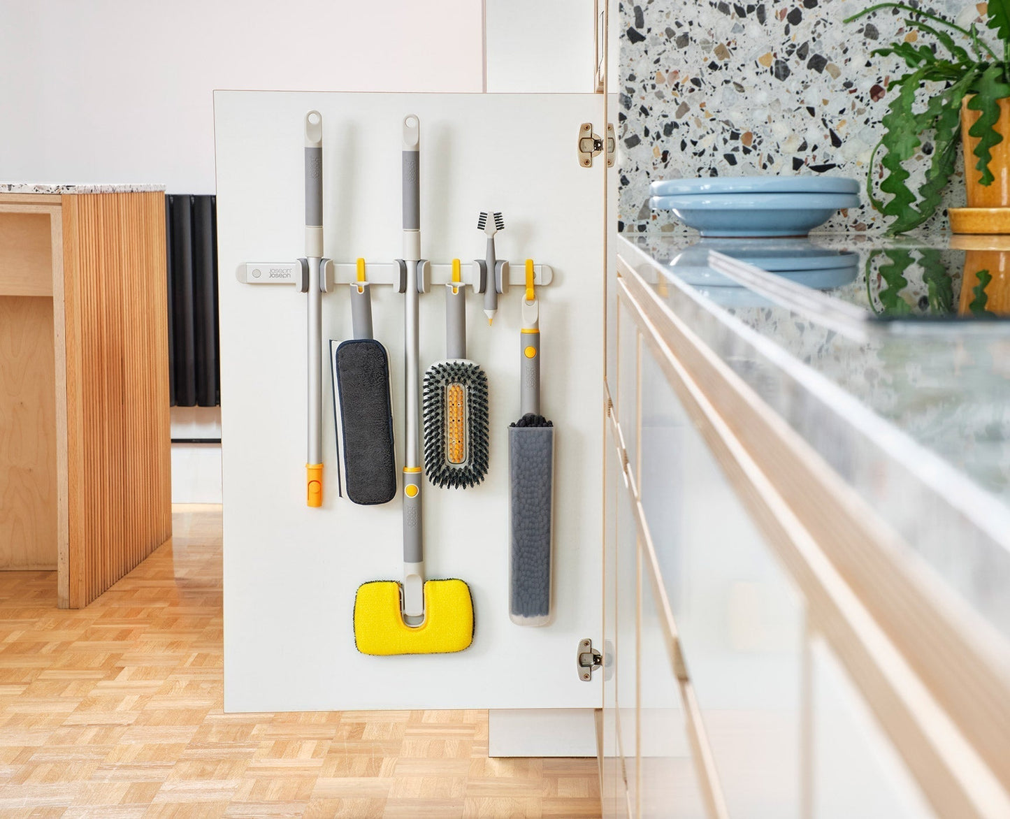 [half-width] CleanTech Pole & Tool Organiser