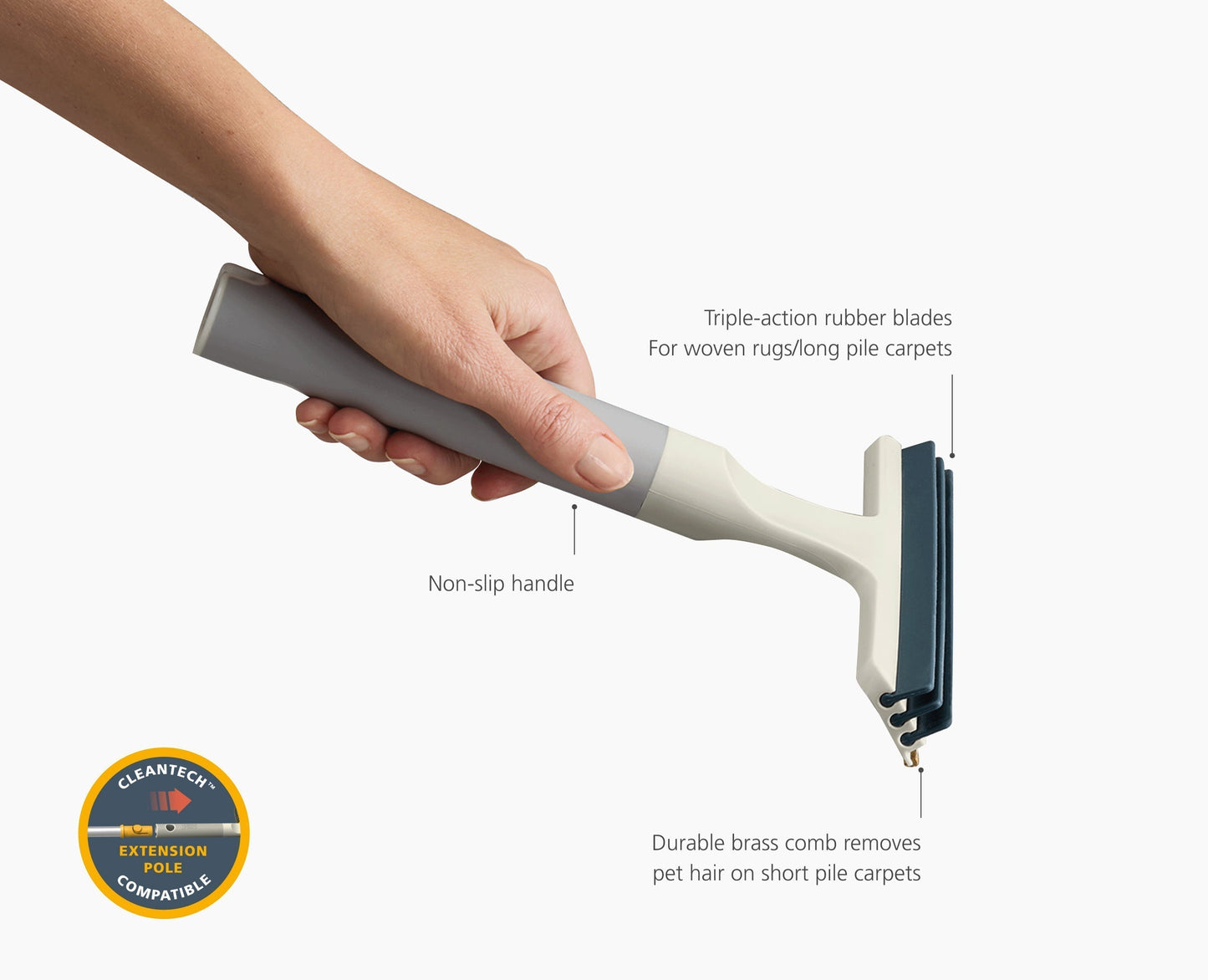 [half-width] CleanTech™ Pet Hair & Carpet Cleaning Set