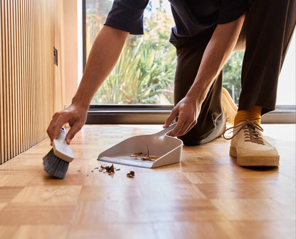 [half-width] CleanTech Wall-Mounted Dustpan & Brush Set