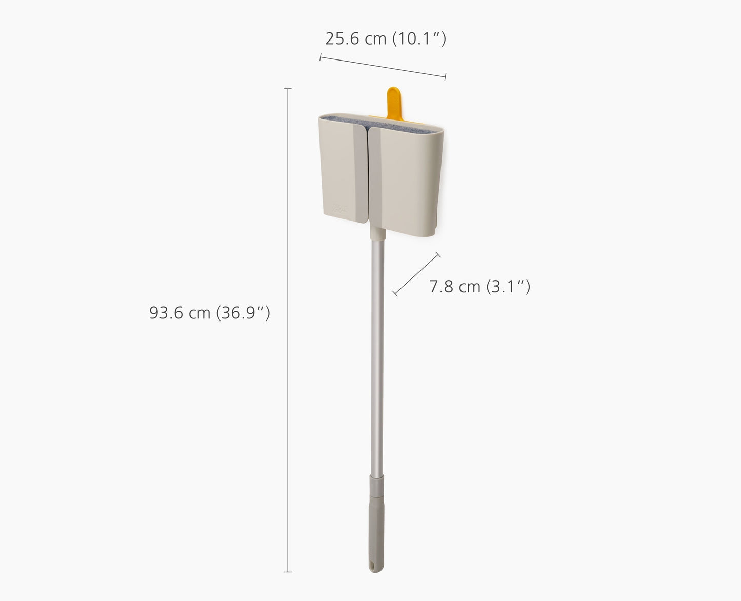 [half-width] CleanTech Wall-Mounted Broom
