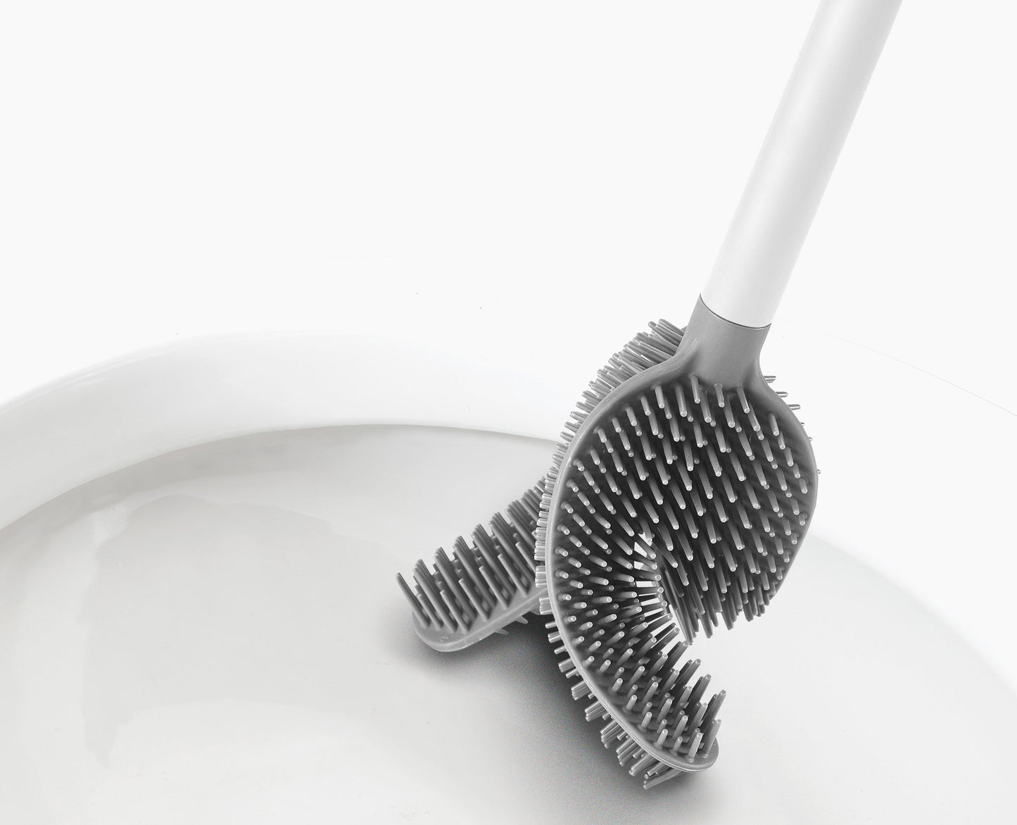 [half-width] Flex™ 360 Lite Matt White Toilet Brush