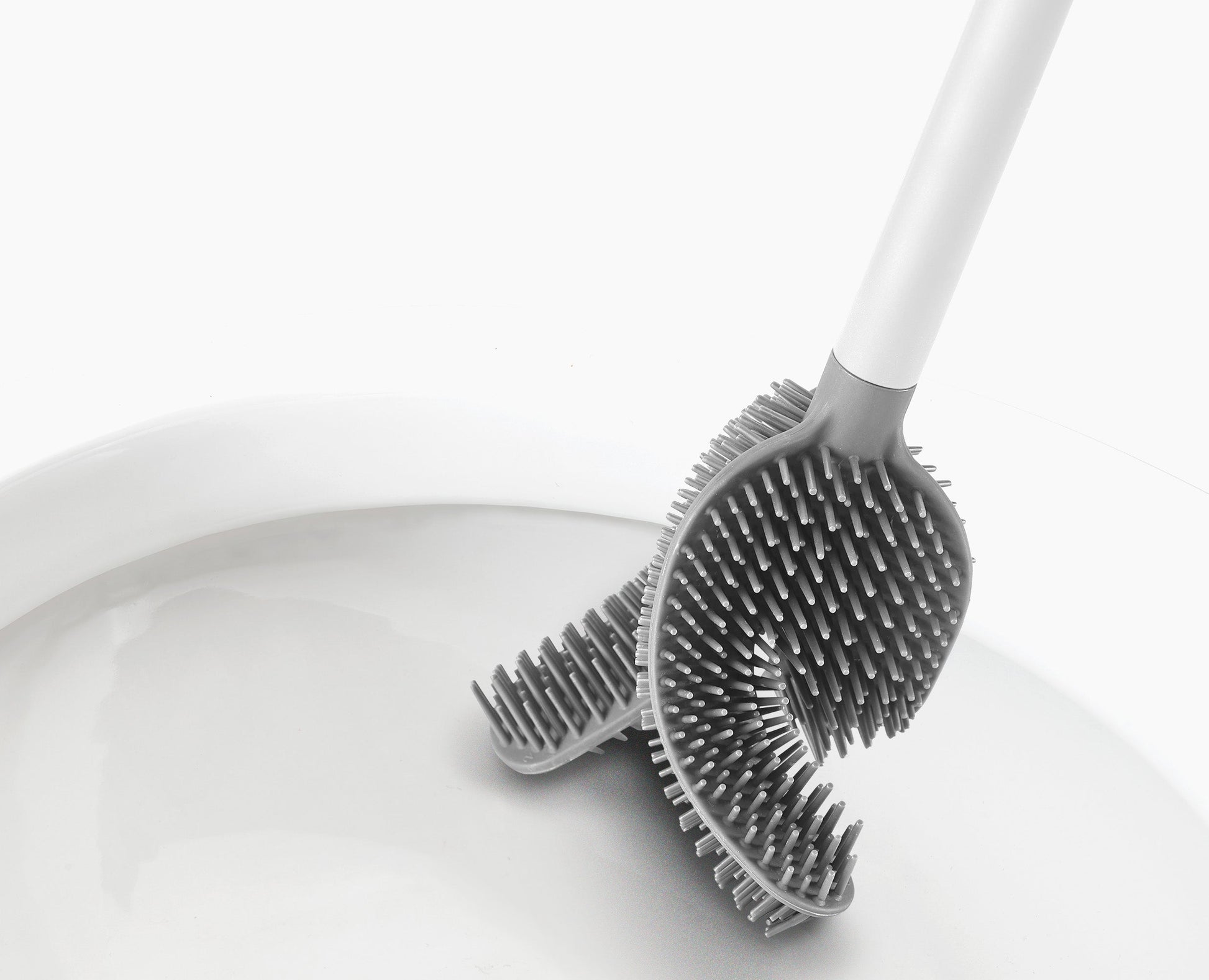[half-width] Flex™ 360 Lite Matt White Toilet Brush