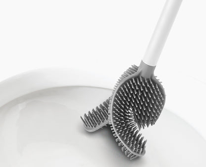 [half-width] Flex™ 360 Lite Matt White Toilet Brush