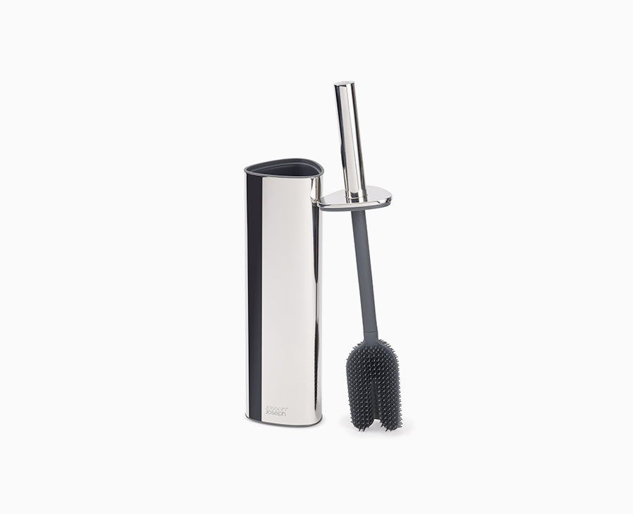 [hidden] Flex™ 360 Luxe Toilet Brush with Stainless-steel Finish - 70583 - Image 1