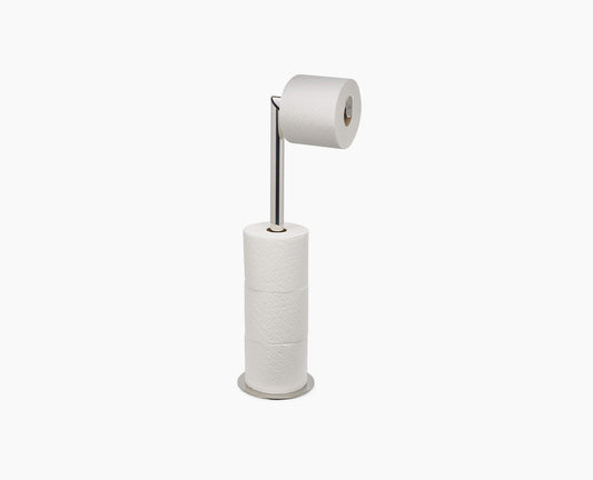 [hidden] Easystore™ Luxe 2-in-1 Toilet Roll Stand - 70594 - Image 1