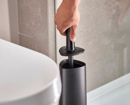 [half-width] Flex™ 360 Matt Black Toilet Brush Starter Set