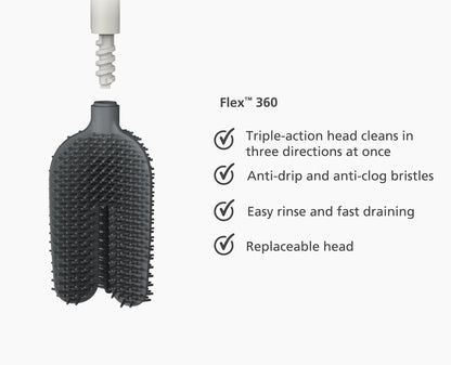 [half-width] Flex™ 360 Matt Toilet Brush - 70597 - INFO1