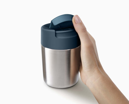[half-width] Sipp™ Steel Travel Mug with Hygienic Lid 340ml - 81125 - Image 4