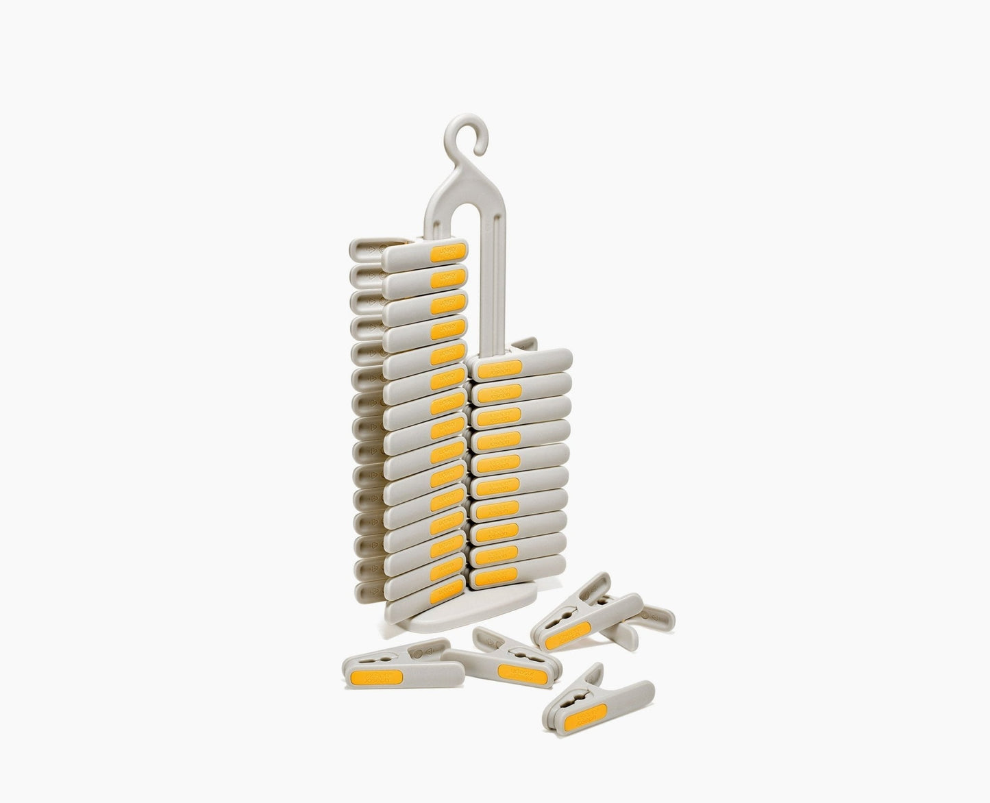 [hidden] PegStore™ 30-Piece Clothes Peg Set With Storage Stand