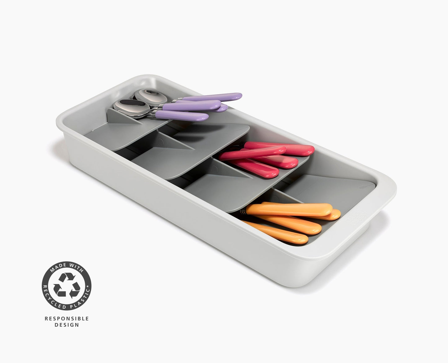 [hidden] DrawerStore™ Large Tiered Cutlery Organiser