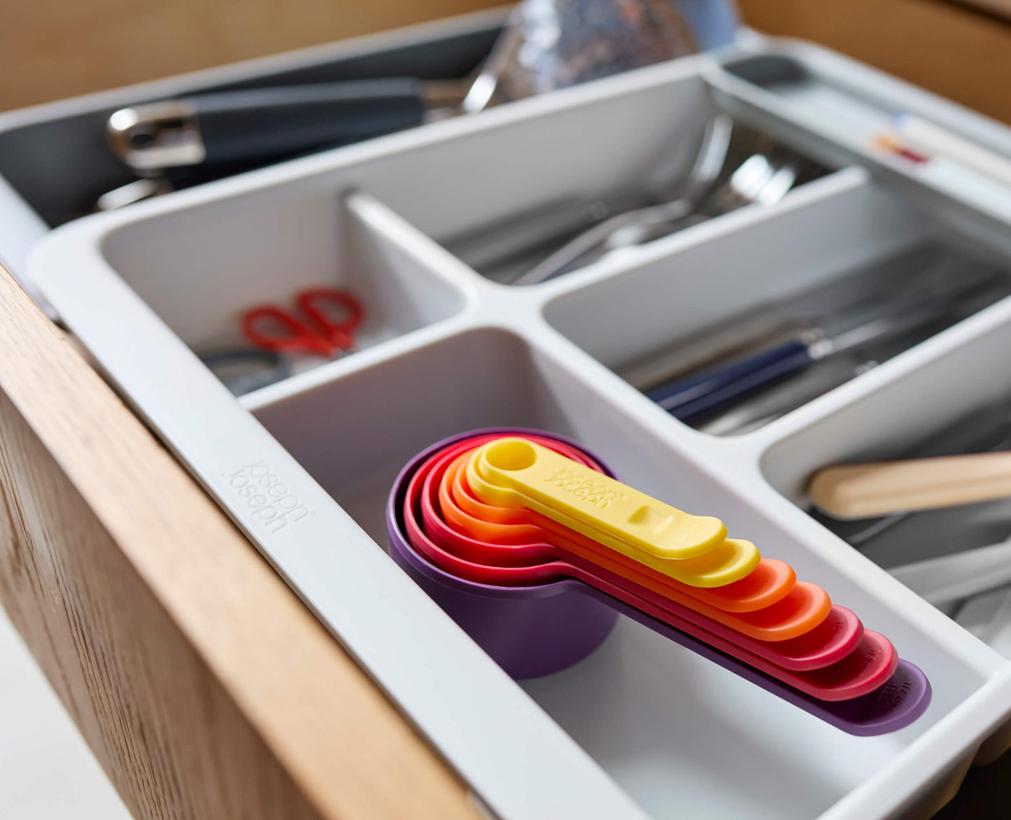 [half-width] DrawerStore™ Expanding Cutlery, Utensil & Gadget Organiser