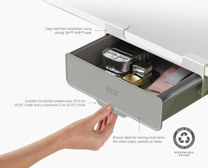 [half-width] CupboardStore™ Under-Shelf Drawer
