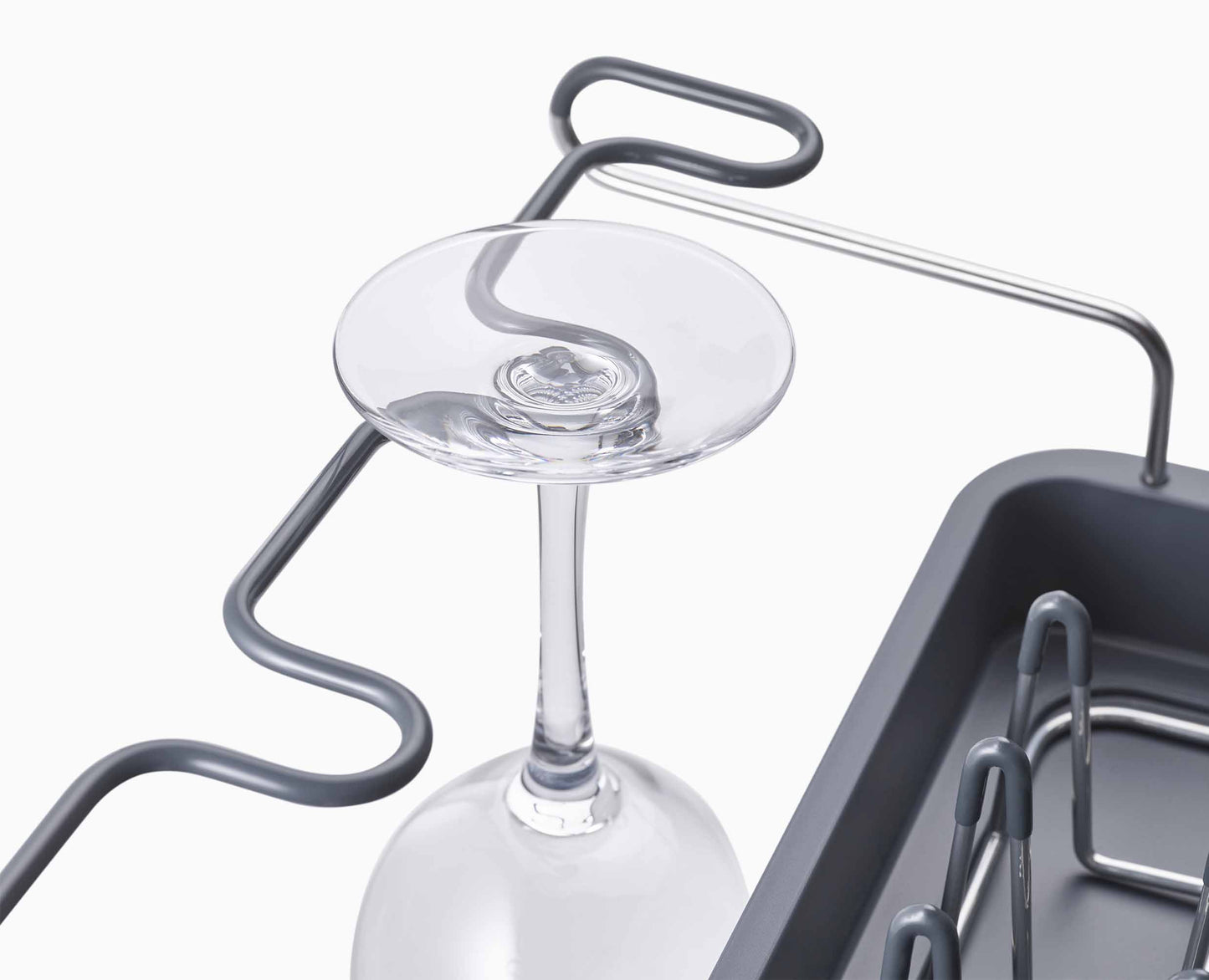 [half-width] Excel™ Steel 2-Tier Dish Rack - 851647 - Image 7