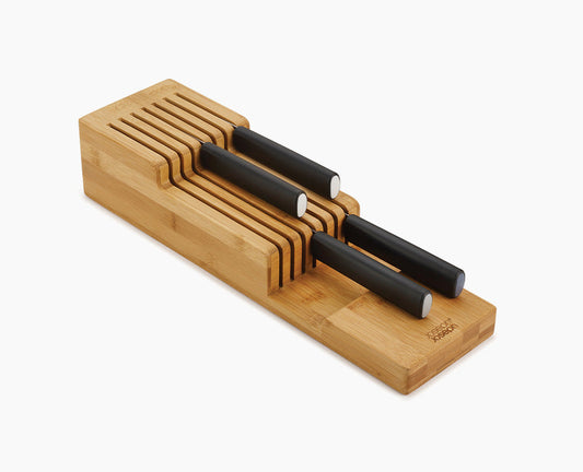 [hidden] DrawerStore™ Bamboo Compact Knife Organiser - 85169 - Image 1