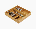 [hidden] DrawerStore™ Bamboo Cutlery, Utensil & Gadget Organiser - 85170 - Image 1