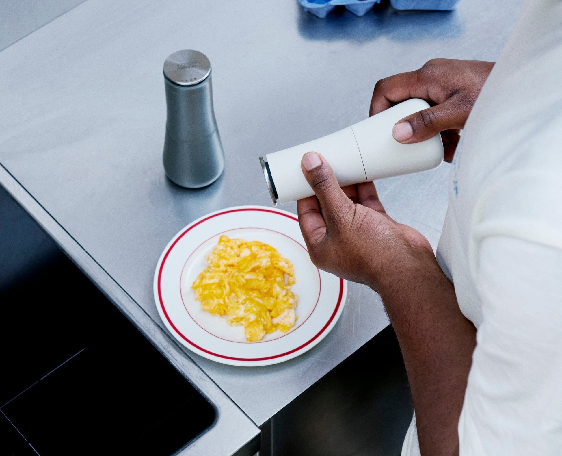 Milltop™ Grey Salt & Pepper Mills