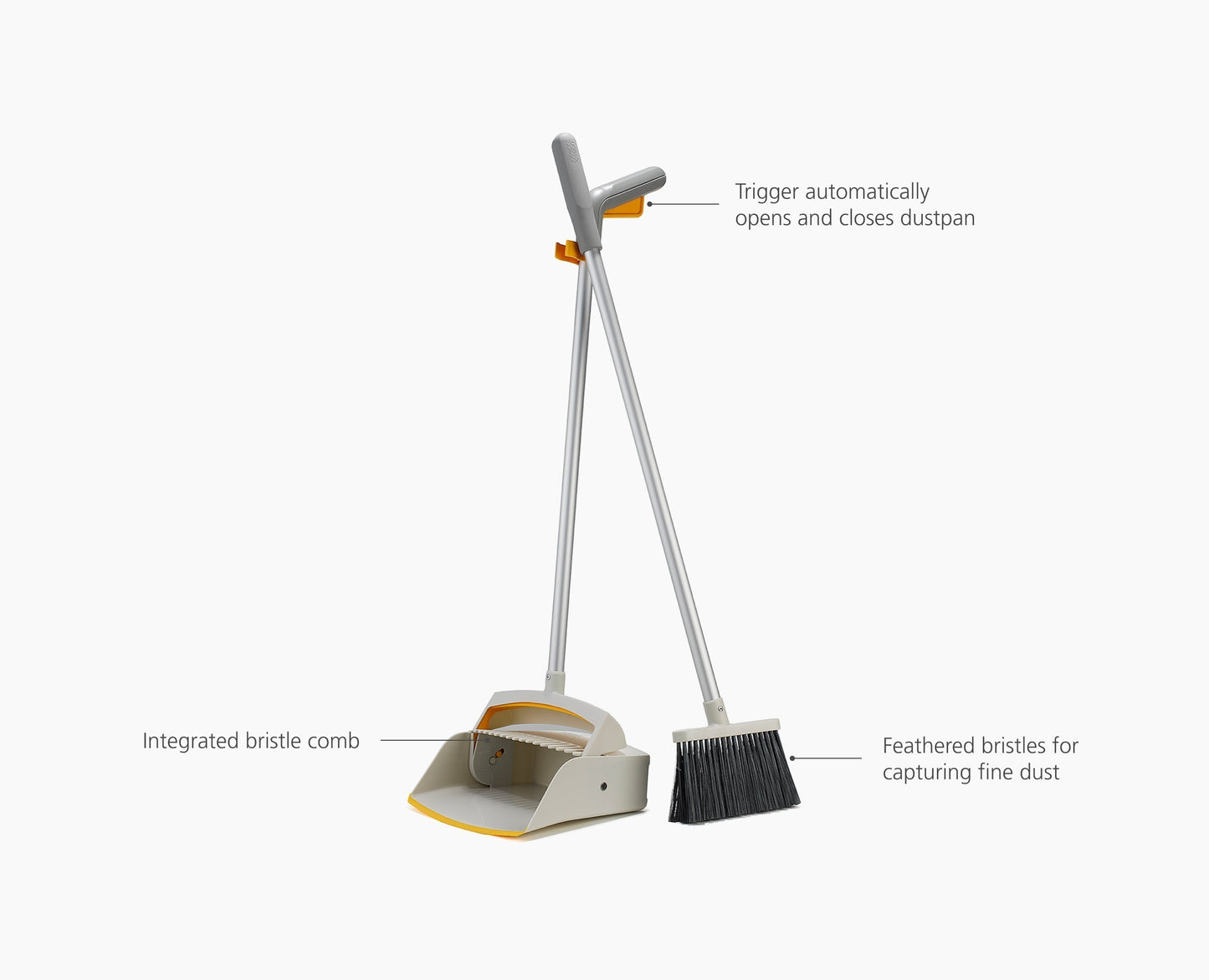 CleanTech™ Dustpan & Broom Sweep Set
