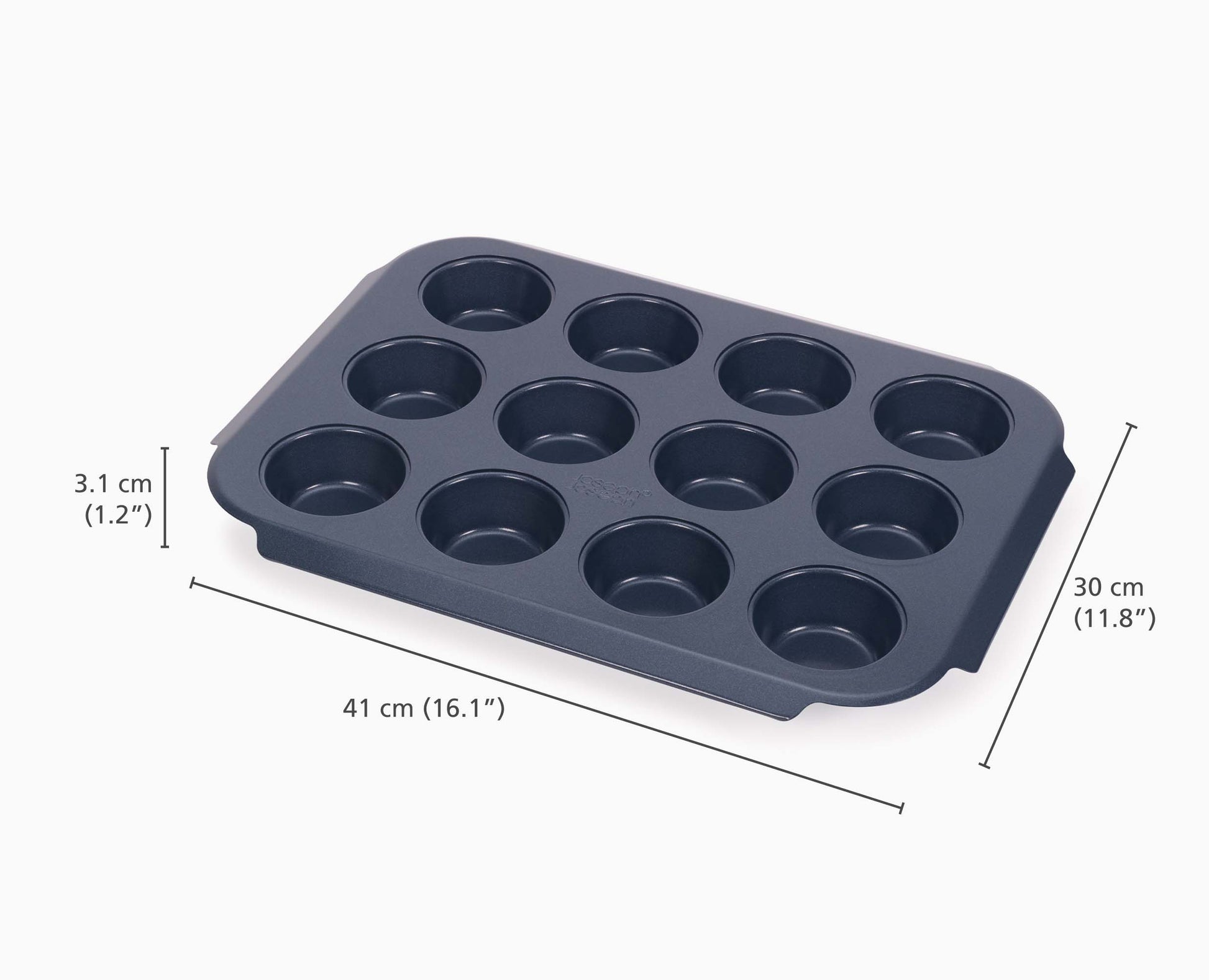 [half-width] Nest™ Bake Non-Stick 12 Cup Blue Muffin Tray - 45072 - Image 5