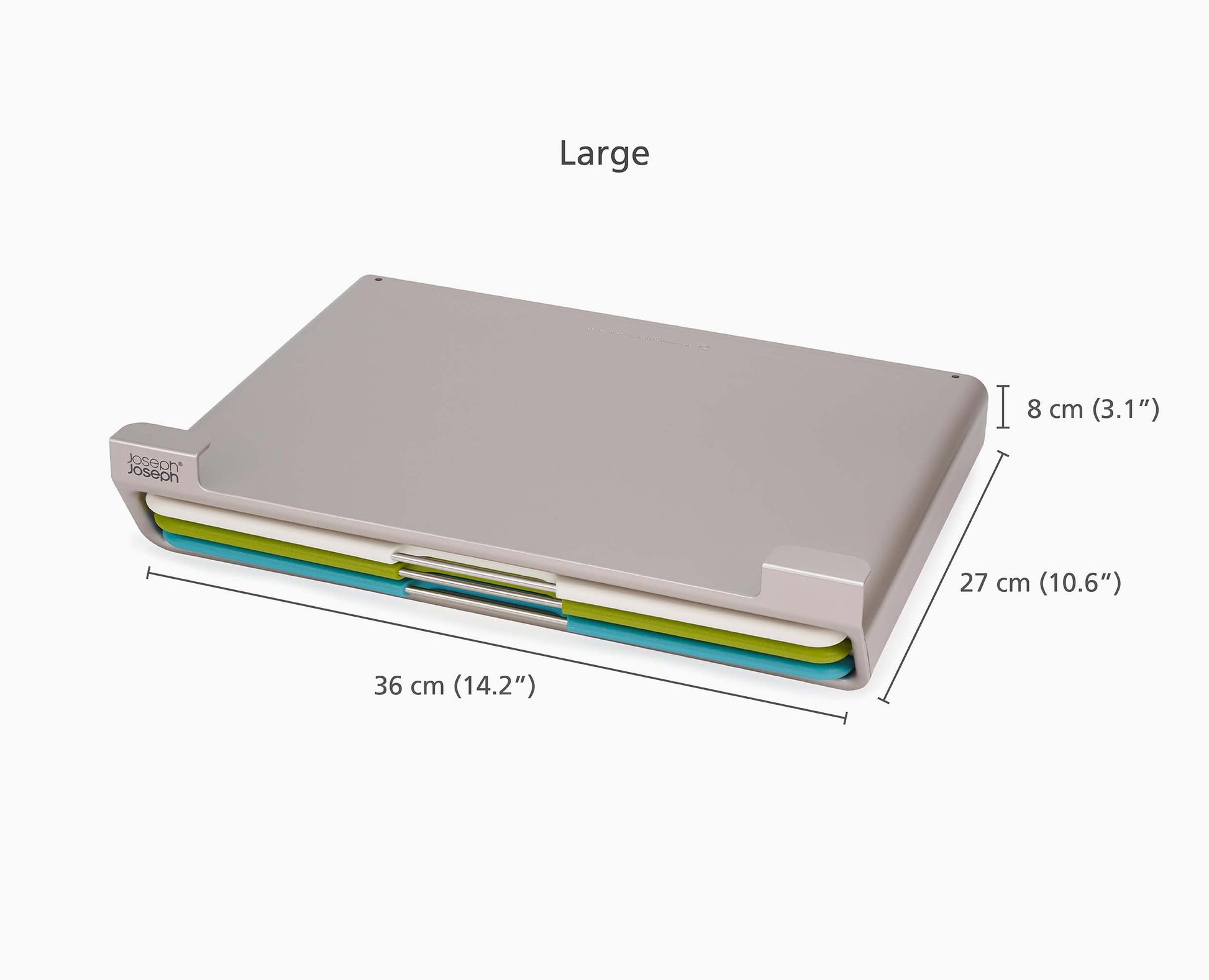 [half-width] Folio™ Slim 3-piece Under-shelf Chopping Board Set - 60199 - DIMS
