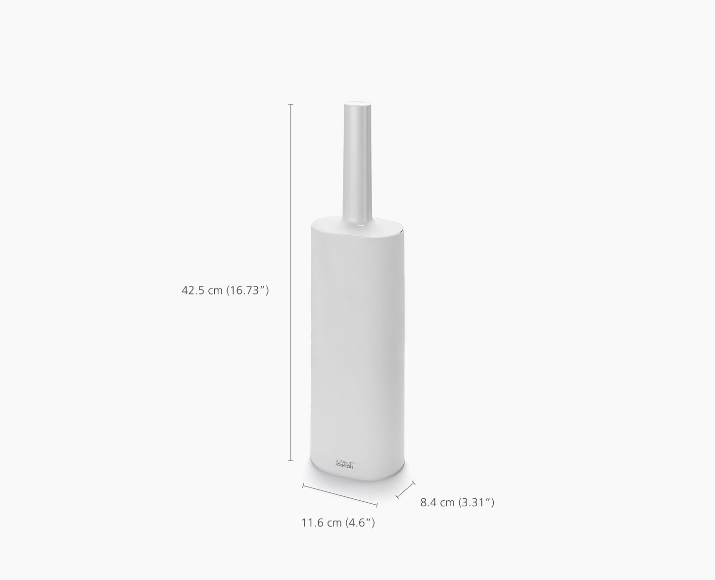 Flex™ TriBlade White Toilet Brush Starter Set